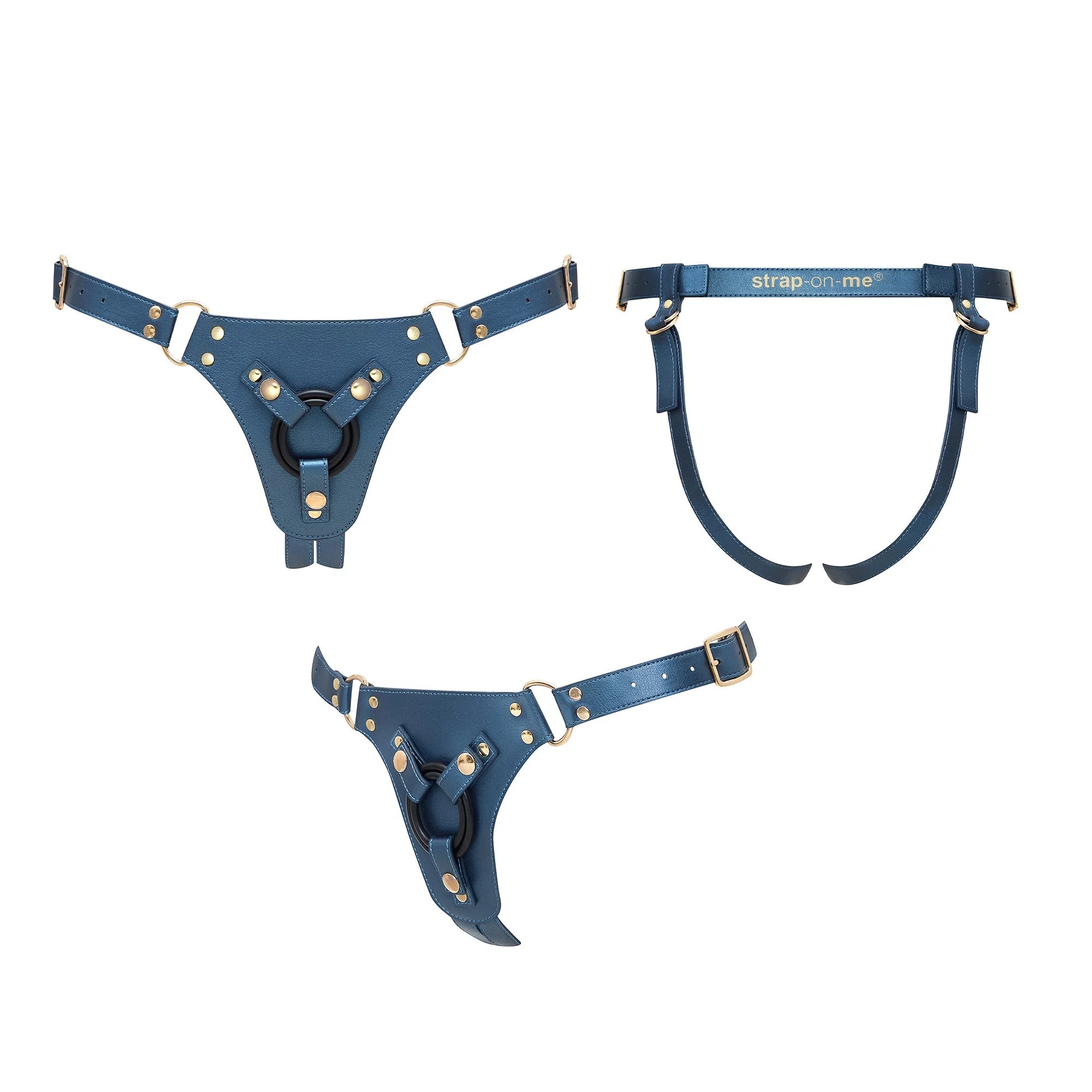 HARNESS SIMILI GENEROUS - ONE SIZE - BLEU