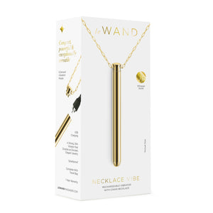 Le Wand - Vibrating Necklace Gold